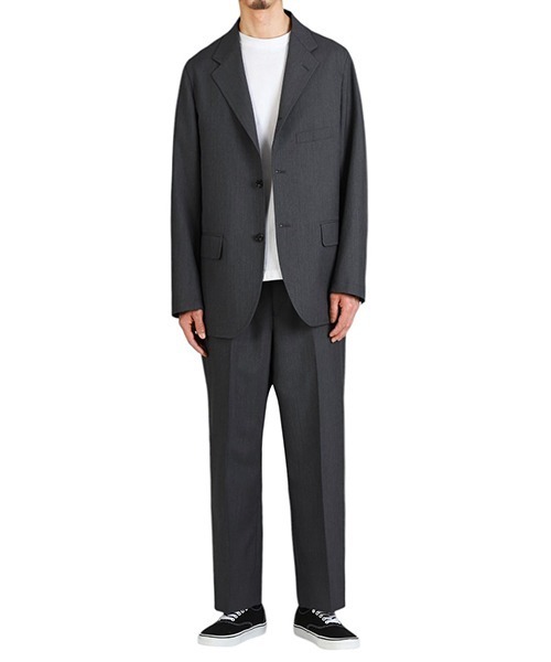 Unlikely（アンライクリー ）の「Unlikely / アンライクリー：Unlikely Back Strap Plain Front Trousers 2025：U25S-23-0001[STD]（スラックス・メンズ・グレー・S/M）」の7枚目の写真