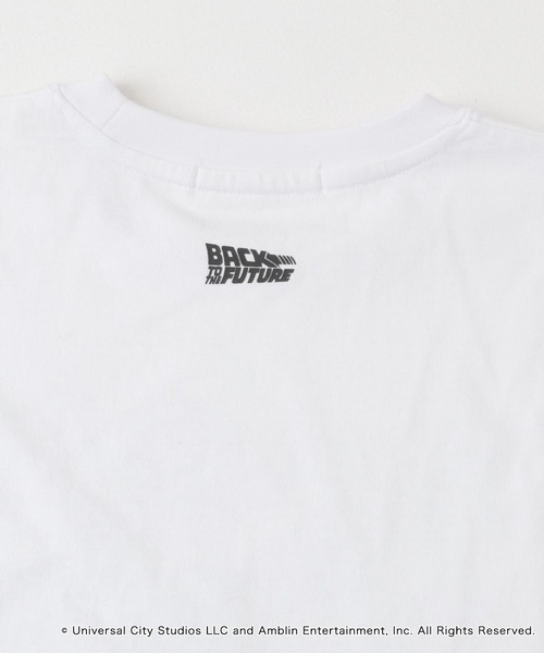 SENSE OF PLACE by URBAN RESEARCH（センスオブプレイスバイアーバンリサーチ）の「『別注』SENSE OF PLACE×BTTF　クルーネックプリントTシャツ A（Tシャツ/カットソー・メンズ・レッド/ホワイト/ブラック・MEDIUM/LARGE）」の8枚目の写真