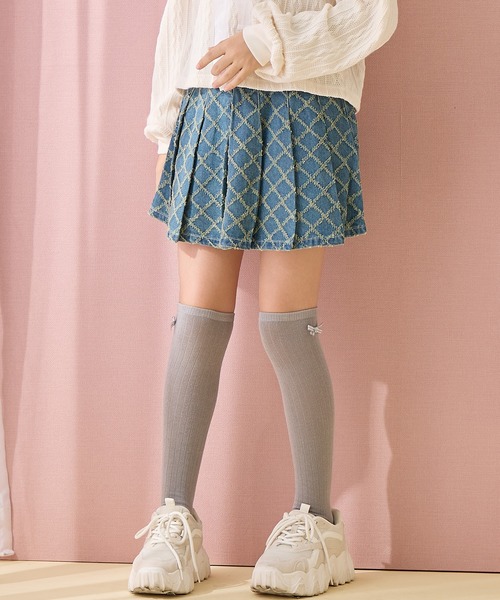 ♡新品未使用♡デニムダンガリー／ダメージ リメイク スカート／160センチ ダメージティアードデニムスカート | Romantic Standard