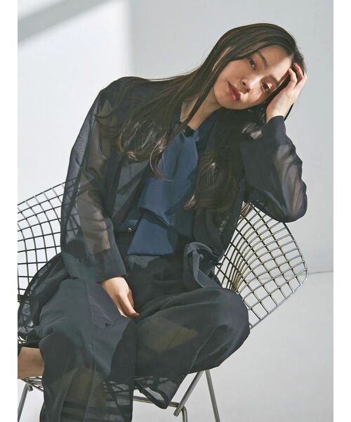 TONAL(トーナル)の「シアータックワイドパンツ(その他パンツ・レディース・ブラック/ベージュ/ピンク・MEDIUM/SMALL)」の17枚目の写真