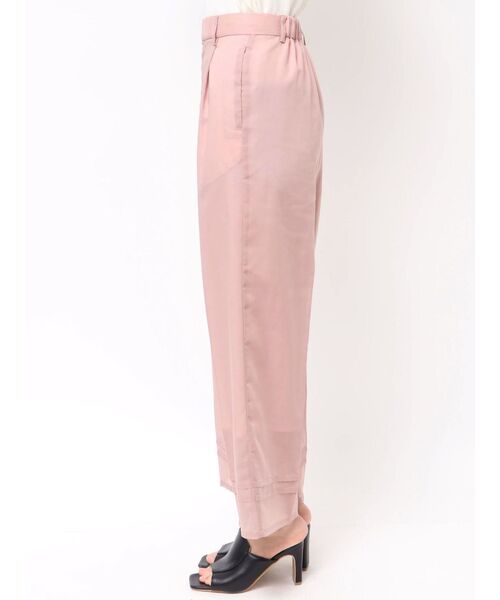 TONAL(トーナル)の「シアータックワイドパンツ(その他パンツ・レディース・ブラック/ベージュ/ピンク・MEDIUM/SMALL)」の20枚目の写真