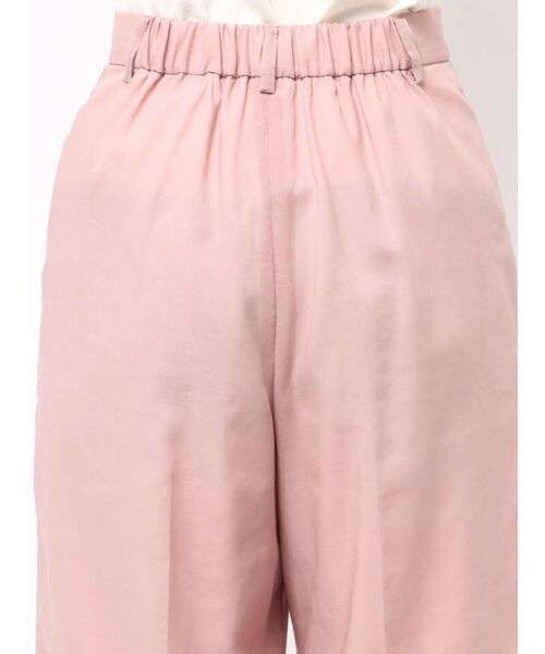 TONAL(トーナル)の「シアータックワイドパンツ(その他パンツ・レディース・ブラック/ベージュ/ピンク・MEDIUM/SMALL)」の5枚目の写真