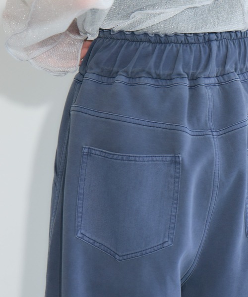 Paradise Picnic（パラダイスピクニック）の「33℃　ポンチ×布帛ワイドカーブパンツ（その他パンツ・レディース・ネイビー/ブラック/カーキ・FREE）」の16枚目の写真