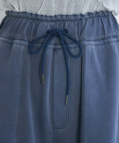 Paradise Picnic（パラダイスピクニック）の「33℃　ポンチ×布帛ワイドカーブパンツ（その他パンツ・レディース・ネイビー/ブラック/カーキ・FREE）」の19枚目の写真