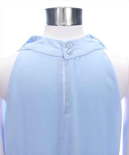 CLEAR BASIC（クリアベーシック）の「ボウタイリボンティアードブラウス[オフィスカジュアル 着回し抜群 上品]（シャツ/ブラウス・レディース・ブラック/アイボリー/ブルーグレー/ネイビー/ワインレッド・F）」の22枚目の写真