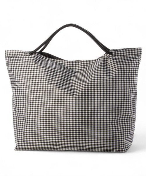 cache cache（カシュ カシュ）の「カシュカシュ cachecache / ウォッシャーナイロンパッカブルトート（トートバッグ・レディース・アイボリー/ブラック/グレー/ブラック系その他・FREE）」の16枚目の写真