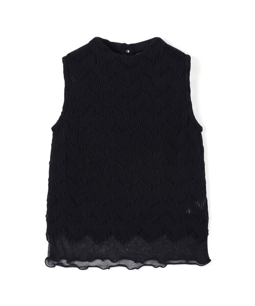 セール】タックステッチ ノースリーブプルオーバー（ニット/セーター