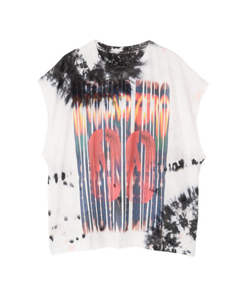 DANKE SCHON(ダンケシェーン)の「DankeSchon/ダンケシェーン/TIEDYE NOSLEEVES NUMBERRING(Tシャツ/カットソー・メンズ・その他24・M/L)」の6枚目の写真