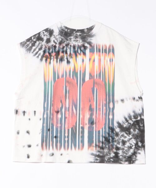 DANKE SCHON(ダンケシェーン)の「DankeSchon/ダンケシェーン/TIEDYE NOSLEEVES NUMBERRING(Tシャツ/カットソー・メンズ・その他24・M/L)」の5枚目の写真