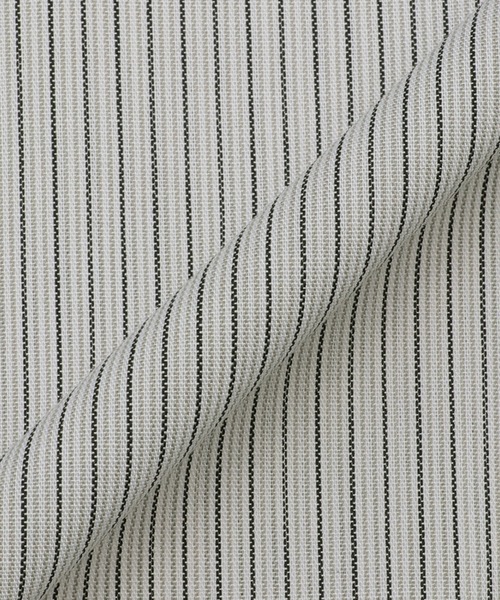 TOKYO SHIRTS(トウキョウシャツ)の「形態安定ノンアイロン ドゥエボットーニ 長袖ビジネスワイシャツ(ビジネスシャツ・メンズ・グレー・首回り37cm-裄丈80cm/首回り39cm-裄丈80cm/首回り39cm-裄丈84cm/首回り41cm-裄丈82cm/首回り41cm-裄丈86cm/首回り42cm-裄丈82cm/首回り42cm-裄丈86cm/首回り43cm-裄丈82cm/首回り43cm-裄丈86cm/首回り37cm-裄丈84cm)」の5枚目の写真