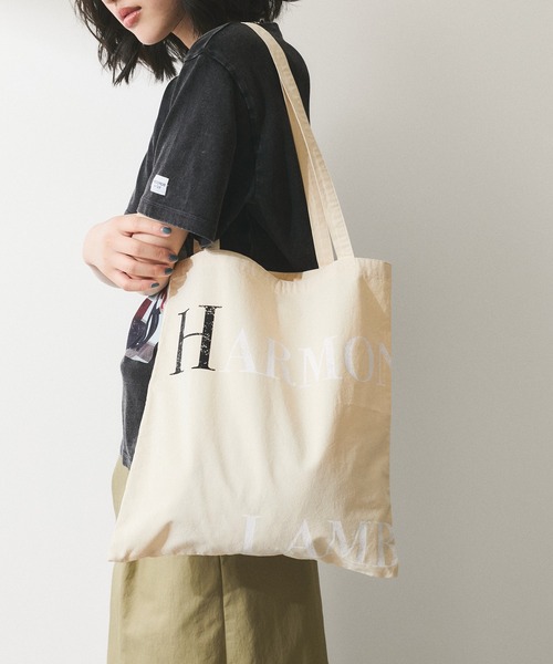 ベージュ トートバッグ　アダムエロペ 楽天市場】adam et rope' トートバッグ（カラーベージュ