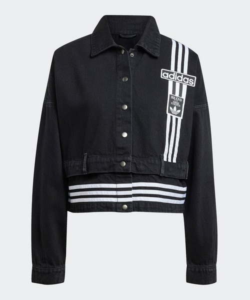 adidas ダークグレー デニム ジャケット org.jpg