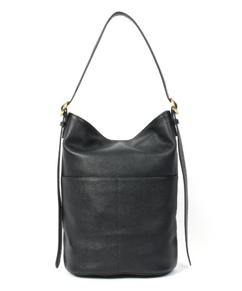 Beau're(ヴュレ)の「【BEAURE/ビュレ】Design Buckle Bucket ショルダー Bag(ショルダーバッグ・レディース・ベージュ/ブラック/アイボリー/ブラウン・FREE)」の6枚目の写真