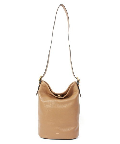 Beau're(ヴュレ)の「【BEAURE/ビュレ】Design Buckle Bucket ショルダー Bag(ショルダーバッグ・レディース・ベージュ/ブラック/アイボリー/ブラウン・FREE)」の9枚目の写真