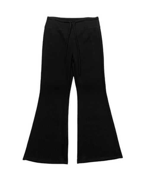 anyonemore（エニワンモア）の「スリムフィットウエストゴムブーツカットトレーニングパンツ（スウェットパンツ・レディース・ブラック/ネイビー/グレー・FREE）」の20枚目の写真