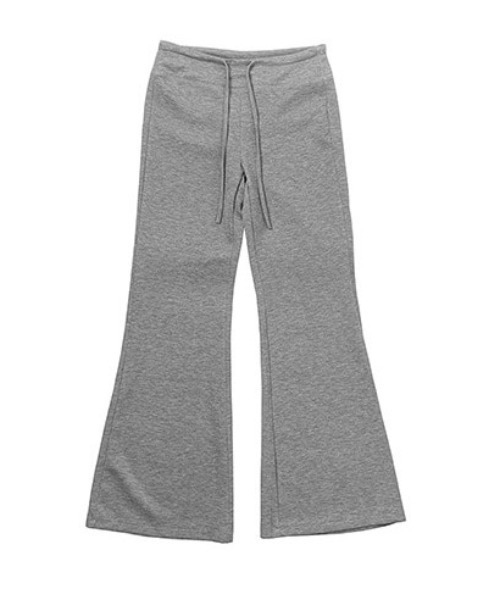 anyonemore（エニワンモア）の「スリムフィットウエストゴムブーツカットトレーニングパンツ（スウェットパンツ・レディース・ブラック/ネイビー/グレー・FREE）」の19枚目の写真