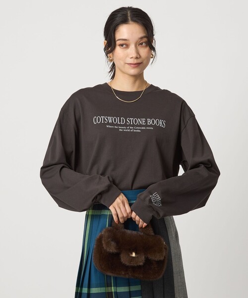 セール】ロゴ ロングスリーブ Tシャツ（Tシャツ/カットソー）｜green