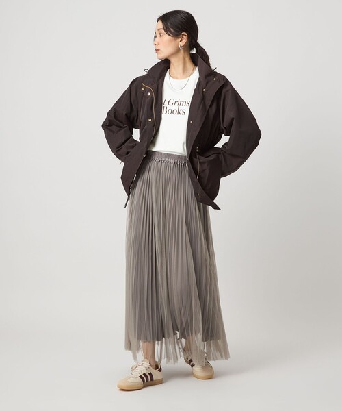 green label relaxing(グリーンレーベルリラクシング)の「ロゴ ロングスリーブ Tシャツ(Tシャツ/カットソー・レディース・ダークグレー/その他1/その他2・FREE)」の6枚目の写真