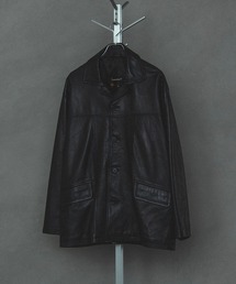 【別注】TOWN CRAFT / レザー カーコート