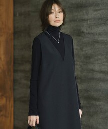 パウダリーチュール ハイネックトップス