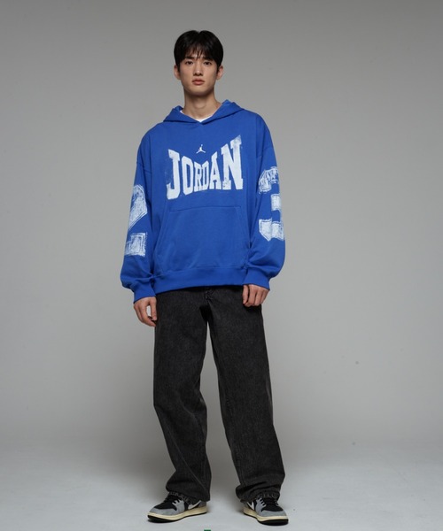 Jordan セットアップ ナイロン Mサイズ　ライトブルー Jordan セットアップ ナイロン Mサイズ ライトブルー Jordan