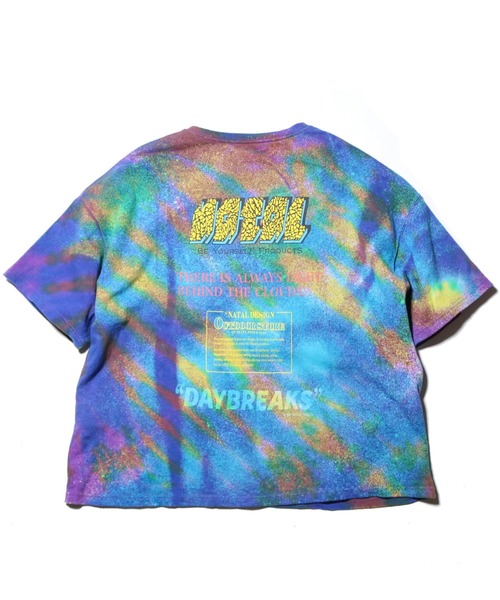 NATAL DESIGN（ネイタルデザイン）の「HEMP WIDE TEE DAY BREAK DYE ver.（Tシャツ/カットソー・メンズ・パープル/グリーン/ブラック・MEDIUM/LARGE/X-LARGE）」の2枚目の写真