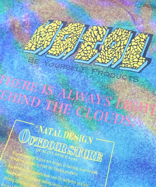 NATAL DESIGN（ネイタルデザイン）の「HEMP WIDE TEE DAY BREAK DYE ver.（Tシャツ/カットソー・メンズ・パープル/グリーン/ブラック・MEDIUM/LARGE/X-LARGE）」の10枚目の写真