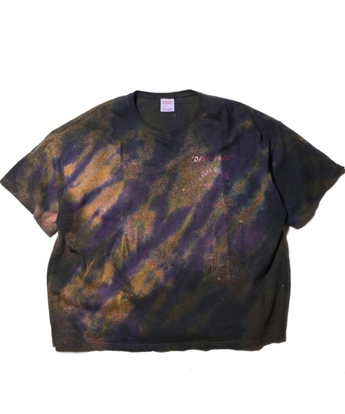 NATAL DESIGN（ネイタルデザイン）の「HEMP WIDE TEE DAY BREAK DYE ver.（Tシャツ/カットソー・メンズ・パープル/グリーン/ブラック・MEDIUM/LARGE/X-LARGE）」の8枚目の写真