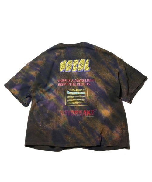 NATAL DESIGN（ネイタルデザイン）の「HEMP WIDE TEE DAY BREAK DYE ver.（Tシャツ/カットソー・メンズ・パープル/グリーン/ブラック・MEDIUM/LARGE/X-LARGE）」の13枚目の写真