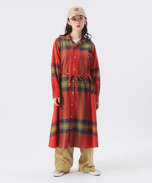 ビッグ タータン ワンピース（ワンピース）｜BEAMS BOY（ビームス