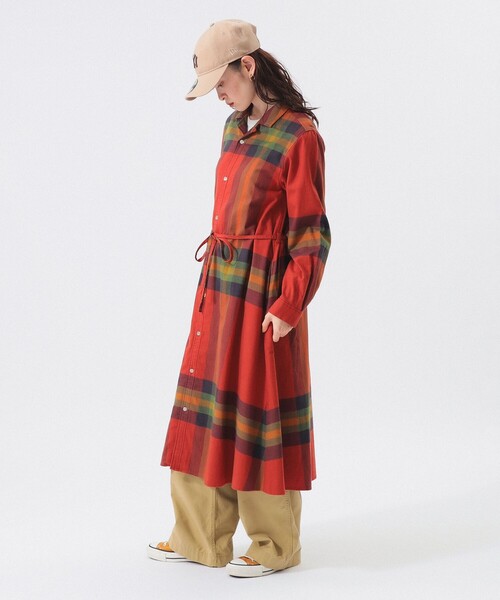 ビッグ タータン ワンピース（ワンピース）｜BEAMS BOY（ビームス