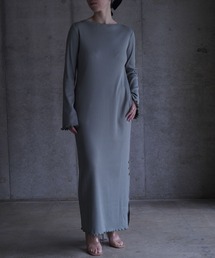 k3&co.（ケイスリーアンドコー）の「Thumbhole ribbed dress（ワンピース）」