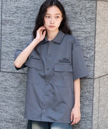 WEGO | WEGO/刺繍ロゴツイルワークシャツ(シャツ/ブラウス)