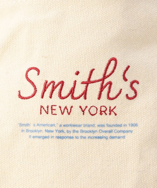 SMITH'S(スミス)の「SMITH’S(スミス)別注トートバッグ(トートバッグ・メンズ・ブラック/オフホワイト・FREE)」の4枚目の写真