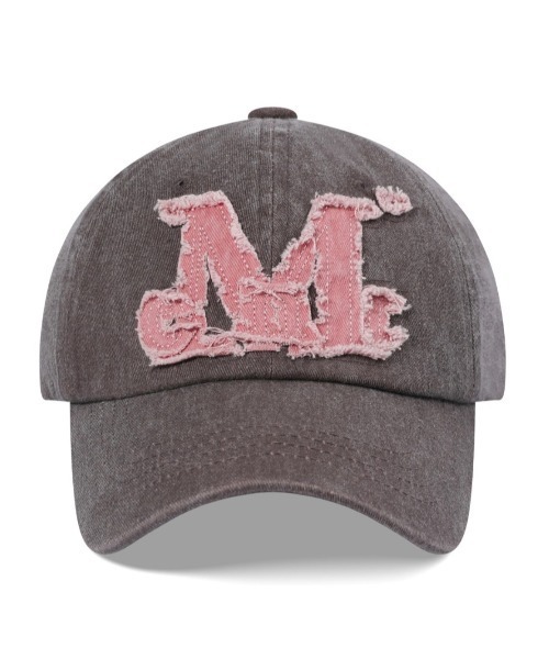 MUCENT（ムセント）の「【UNISEX】MUCENT／アップリケＣＡＰ（キャップ・レディース・スカイブルー/グレー/ライトブラウン・FREE）」の4枚目の写真