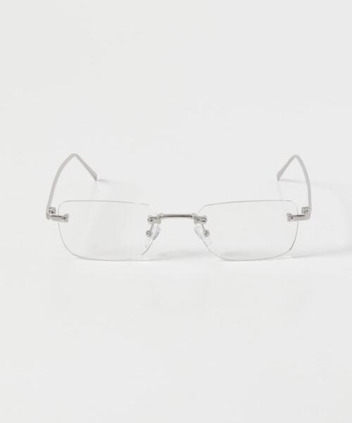 SENSE OF PLACE by URBAN RESEARCH（センスオブプレイスバイアーバンリサーチ）の「リムレスサングラス（メガネ・メンズ・ゴールド/シルバー・ONE）」の3枚目の写真