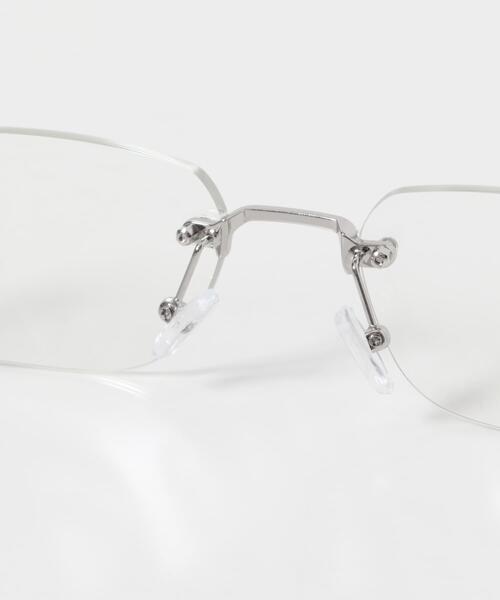 SENSE OF PLACE by URBAN RESEARCH（センスオブプレイスバイアーバンリサーチ）の「リムレスサングラス（メガネ・メンズ・ゴールド/シルバー・ONE）」の6枚目の写真