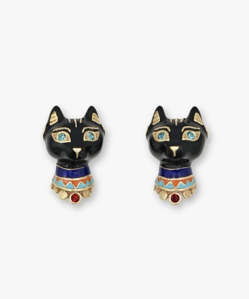 エジプトキャットモチーフ イヤリング