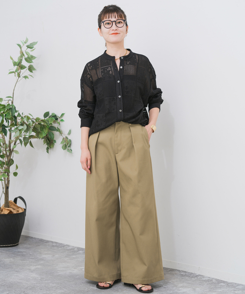 追加3》PEレースシャツ（シャツ/ブラウス）｜Spick & Span