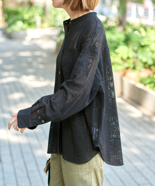 追加3》PEレースシャツ（シャツ/ブラウス）｜Spick & Span