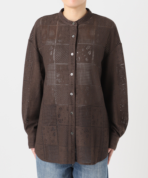 【タグ付き】スピックアンドスパン　PEレースシャツ　Spick and Span Spick & Span｜《追加3》PEレースシャツ | Rakuten Fashion(楽天