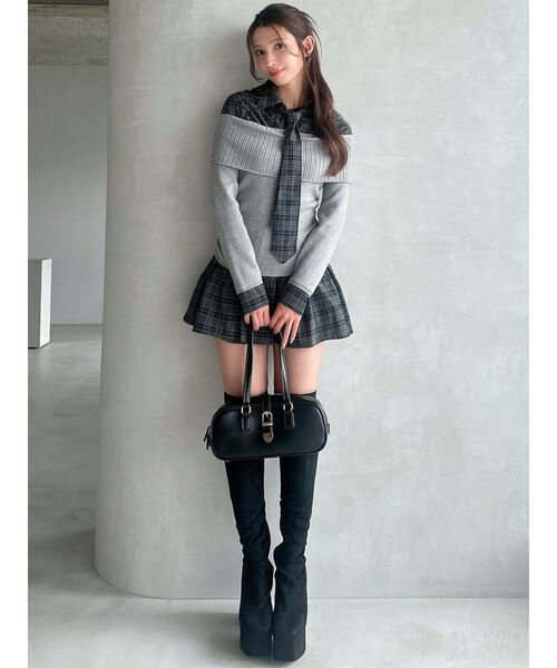 RESEXXY（リゼクシー）の「ストレッチニーハイブーツ（ブーツ・レディース・ブラック・LARGE/MEDIUM/SMALL）」の8枚目の写真