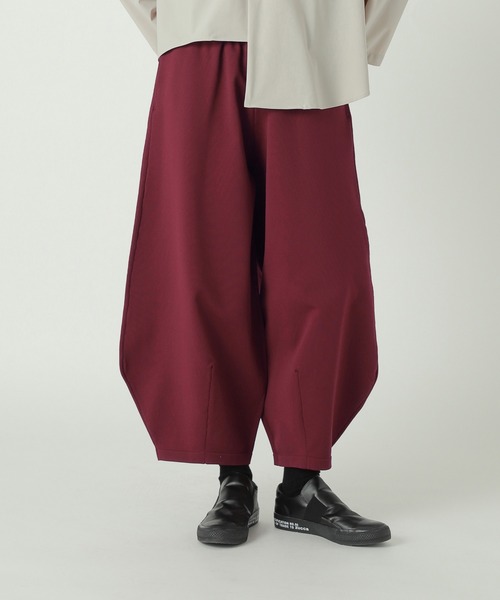 ZUCCa（ズッカ）の「PEストレッチニット / パンツ / S（その他パンツ・レディース・ボルドー/ブラック/ベージュ・M size）」の3枚目の写真