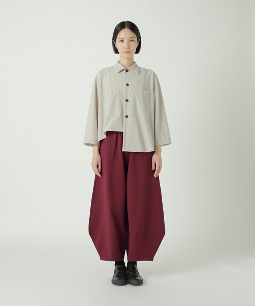 ZUCCa（ズッカ）の「PEストレッチニット / パンツ / S（その他パンツ・レディース・ボルドー/ブラック/ベージュ・M size）」の10枚目の写真