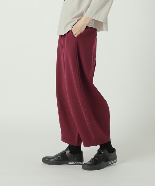 ZUCCa（ズッカ）の「PEストレッチニット / パンツ / S（その他パンツ・レディース・ボルドー/ブラック/ベージュ・M size）」の8枚目の写真