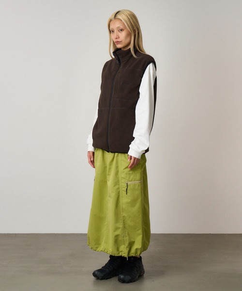 Gramicci(グラミチ)の「SALEM SKIRT|セーレムスカート(スカート・レディース・ライトオリーブ/ブラウン/チャコール・S/M/L)」の9枚目の写真