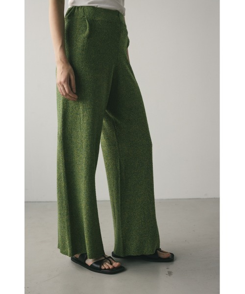 STYLEMIXER(スタイルミキサー)の「リラックスパイルニットパンツ(その他パンツ・レディース・グリーン/ブラウン・SMALL/MEDIUM)」の15枚目の写真