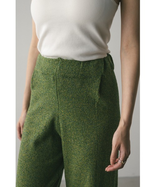 STYLEMIXER(スタイルミキサー)の「リラックスパイルニットパンツ(その他パンツ・レディース・グリーン/ブラウン・SMALL/MEDIUM)」の17枚目の写真