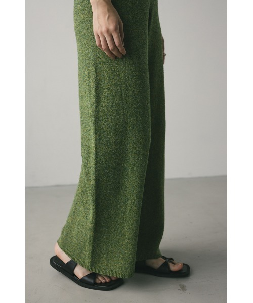 STYLEMIXER(スタイルミキサー)の「リラックスパイルニットパンツ(その他パンツ・レディース・グリーン/ブラウン・SMALL/MEDIUM)」の18枚目の写真