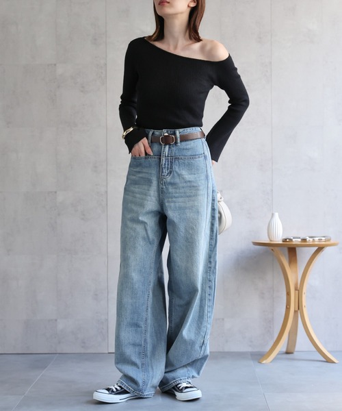 model：162cm 着用サイズ：F